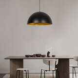 Opviq lights Crna viseća svjetiljka s metalnim sjenilom ø 60 cm Sivano – | shoptok.hr