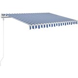  Tenda na automatsko uvlačenje 300 x 250 cm plavo-bijela | shoptok.hr