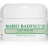 Mario Badescu Lip Mask with Acai and Vanilla maska za noć za usne 14 g