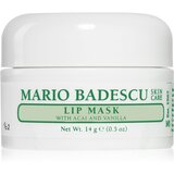 Mario Badescu Lip Mask with Acai and Vanilla maska za spanje za ustnice 14 g Cene