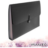 Maaleo mapa za dokumente A4 s 13 pretinaca, crna | shoptok.hr
