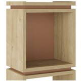 Marckeric Ciglasta/u prirodnoj boji biblioteka u dekoru hrasta 32x167 cm Lofty – | shoptok.hr