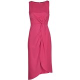 Polo Ralph Lauren JILFINA-SLEEVELESS-DAY DRESS Ružičasta Cijene