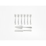 Printworks Bele/v srebrni barvi desertne vilice v kompletu iz nerjavečega jekla The Essentials Cake Tools – | Shoptok.si