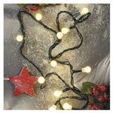  LED božična cherry veriga – kroglice, 20 m, zunanja in notranja, topla bela, časovnik | Shoptok.si