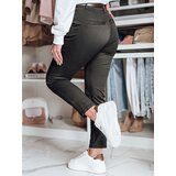 DStreet Spodnie damskie slim fit z paskiem LINESKA khaki | Shoptok.si