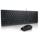 Lenovo tastatura+miš žični set essential yu crni 4X31R64440 Cene