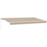  Skrovita tenda Bež 400 x 200 cm tkanina | Eponuda.ba