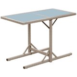  3-dijelni bistro set od poliratana s jastucima bež | shoptok.hr