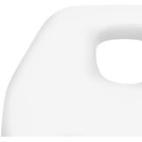 MASAŽNI STOL bijeli 180 x 62 x (86,5 - 118) cm | Eponuda.ba