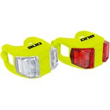O.N.E prednje i zadnje svjetlo led, 6/2 lm,crno/zeleno | shoptok.hr