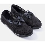 Gemre Black lacy children's ballet flats Bubby | Shoptok.si
