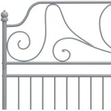  Okvir za krevet sivi metalni 200 x 200 cm | Eponuda.ba