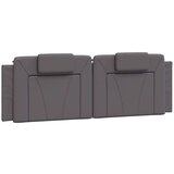  Krevet s madracem sivi 160 x 200 cm od umjetne kože | shoptok.hr