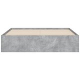  Okvir kreveta s ladicama siva boja betona 150 x 200 cm drveni | shoptok.hr