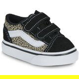 Vans Nizke superge Old Skool V LEOPARD Črna Cene