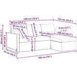 SOFA Kavč Temno siva, (5000144700) | Shoptok.si