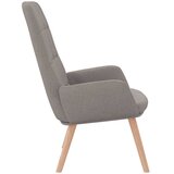  Opuštajuća fotelja od tkanine boje taupe | Shoptok.si