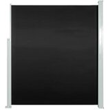 vidaXL Zložljiva stranska tenda za teraso 160x300 cm črna, (20609131) | Shoptok.si