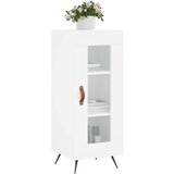 vidaXL Komoda sjajna bijela 34 5 x 34 x 90 cm od konstruiranog drva | shoptok.hr