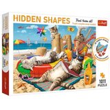 Trefl Hidden Shapes: Feline ljetovanje puzzle 1000 kom - | shoptok.hr