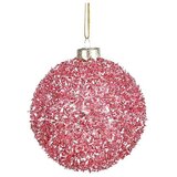  kuglica za božićno drvce (ružičasta, plastika, okruglo, 1 kom.) | shoptok.hr