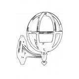 Opviq BAP 68080 BSY M7 OP Zidna lampa, crna | Eponuda.ba