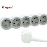 LG 694571 PRODUZNI BLOK 5X2P+E 5M (BELA/S.SIVA) | ePonuda.com