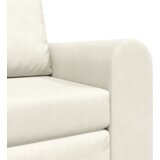  Podna sofa krevet 2-u-1 krem 98x71x83 cm baršun | shoptok.hr