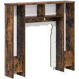  Okvir za kamin Dimljeni hrast 93 x 20 x 89 cm Konstruirano drvo | shoptok.hr
