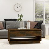  Stolić za kavu boja hrasta 102,5 x 55 x 44 cm konstruirano drvo | shoptok.hr