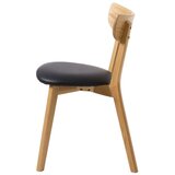 Unique Furniture Crne/u prirodnoj boji blagovaonske stolice u setu 2 kom Pero – | shoptok.hr