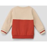 s.Oliver Majica bež / cijansko modra / oranžna / črna | Shoptok.si