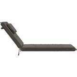  Jastučić za ležaljku GEMERT 100% poliester Siva 190 x 60 x 9 cm | shoptok.hr
