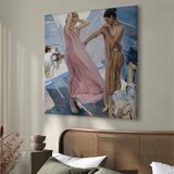  Slika - Joaquín Sorolla y Bastida – After Bathing Valencia 60x60 Na talijanskom platnu | shoptok.hr