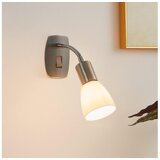 Eglo 902367 - zidna lampica za utičnicu dakar 3 1xE14/5W/230V mat hrom | Eponuda.com