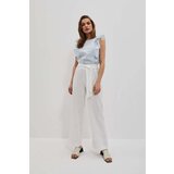 Marisse Women's Trousers L-Sp-4028 White Cene
