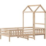  Okvir kreveta s krovom 100 x 200 cm od masivne borovine | shoptok.hr