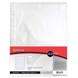 Optima Vložna PVC U mapa A4 90 mic, 50 kosov Cene