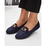 Resti Eco-suede navy blue Brussi loafers - Footwear | Shoptok.si