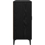  Kreveta Crni hrast 34 x 90 x 80 cm Konstruirano drvo | shoptok.hr