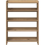  Stalak za cipele boja hrasta 60x25x81 cm konstruirano drvo Smeđa | shoptok.hr