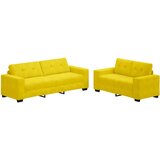  Set od 2 Žuta Poliester drveni okvir Veliki Sjedi mnogo | shoptok.hr