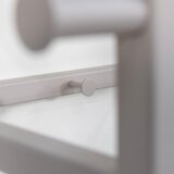 Spinder Design Svetlo siv/naraven kovinski stenski obešalnik s polico Marco – | Shoptok.si