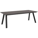 Modern Living Vrtna Miza Bergen, Črna, 220x100 | Shoptok.si