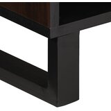 TV ormarić smeđi 100 x 34 x 46 cm od masivnog drva manga | shoptok.hr