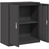 Ormarić za pohranu Crna 80 x 40 x 90 cm Čelik | shoptok.hr