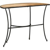 vidaXL Stranska mizica 110x40x77 cm trden mangov les | Shoptok.si