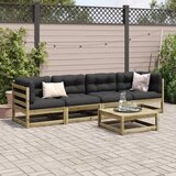 5-dijelni set vrtnih sofa od impregnirane borovine | Eponuda.ba