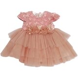 Vrabac Haljina za bebe 4247, Roze Cene